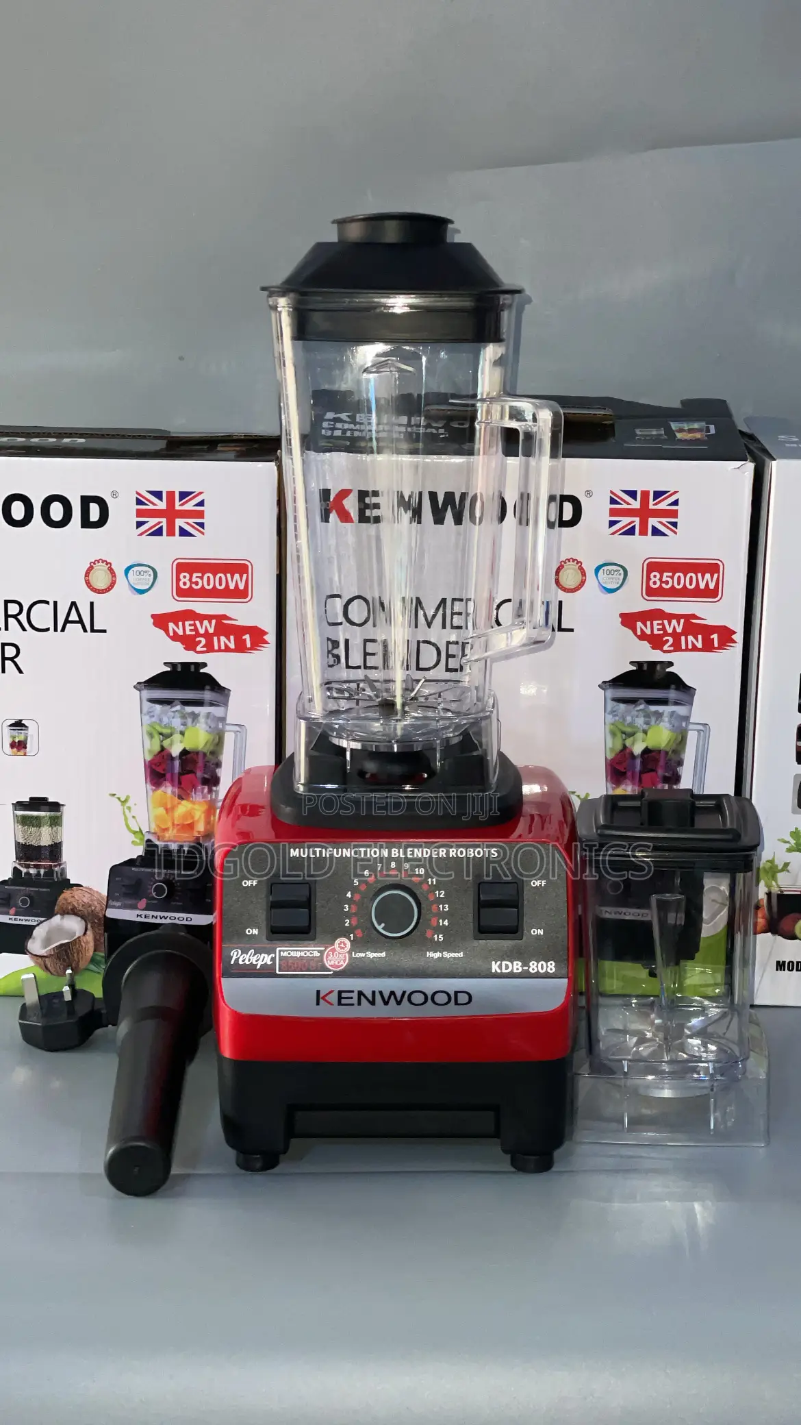 Kenwood 8000w High Power Blender With 2 Cup