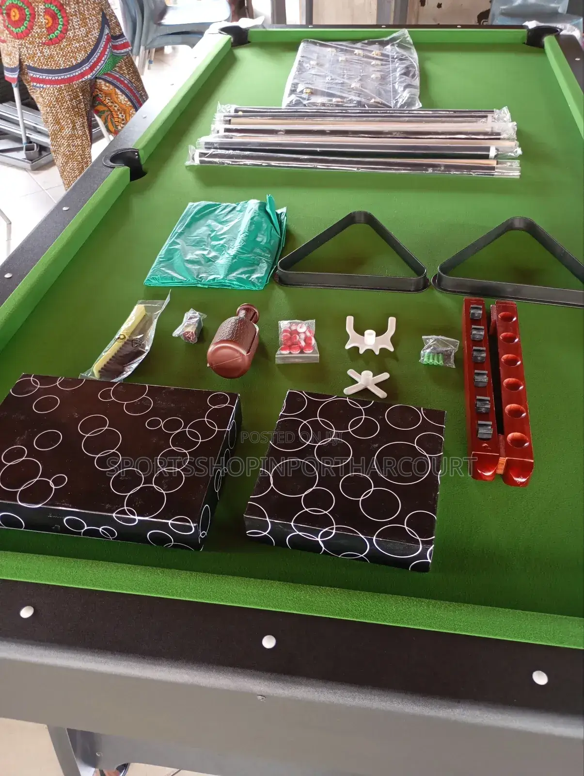 British Pool Snooker Table