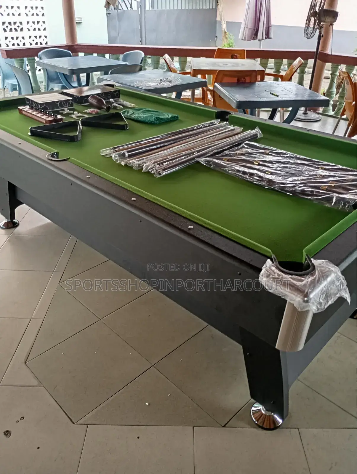 British Pool Snooker Table