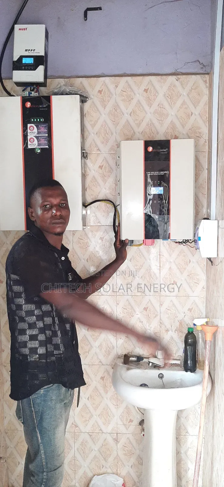 Total Installation for 10kva Solar Energy