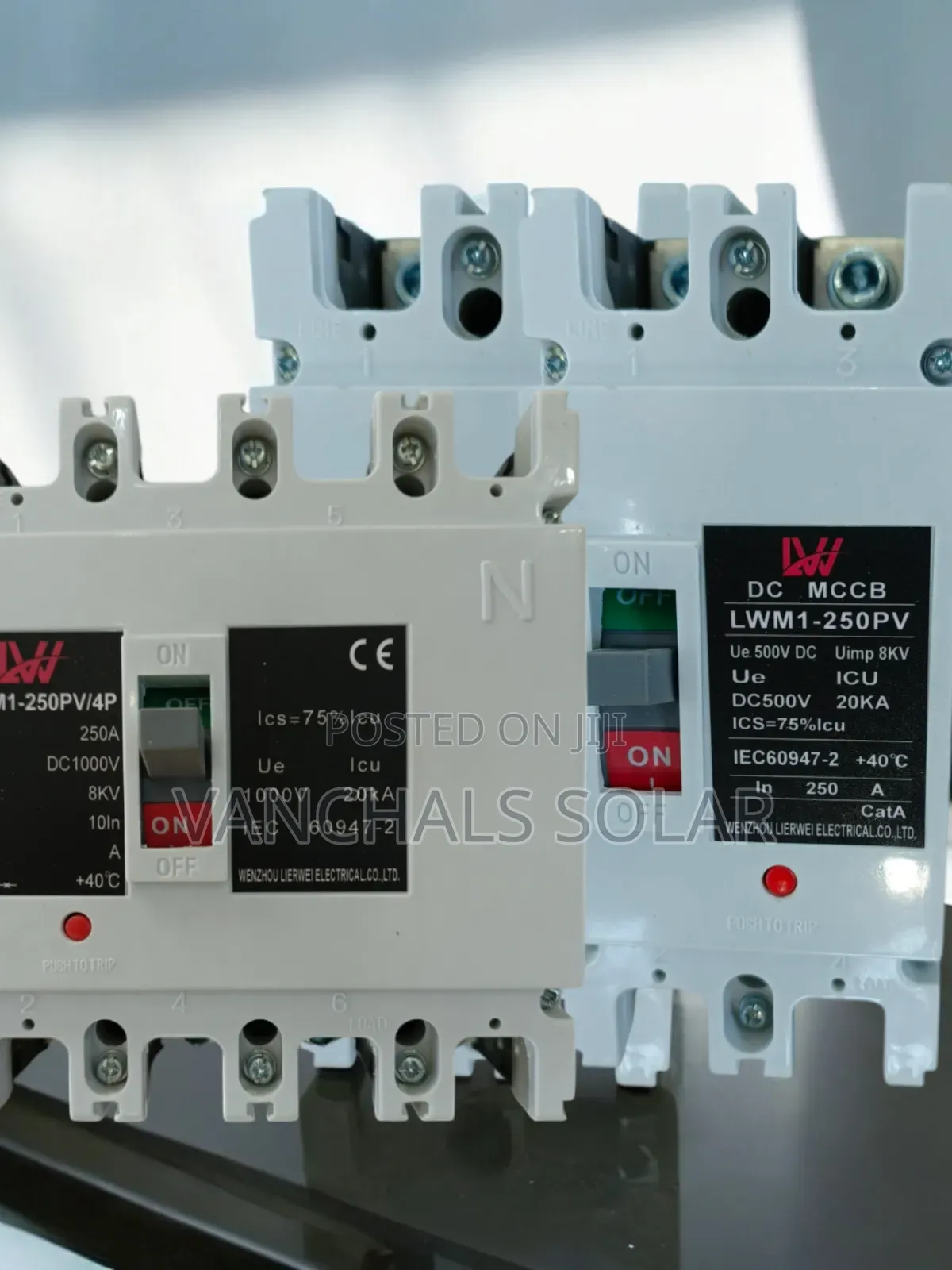 Dc McCb Moulded Case Circuit Breaker 250a 4p