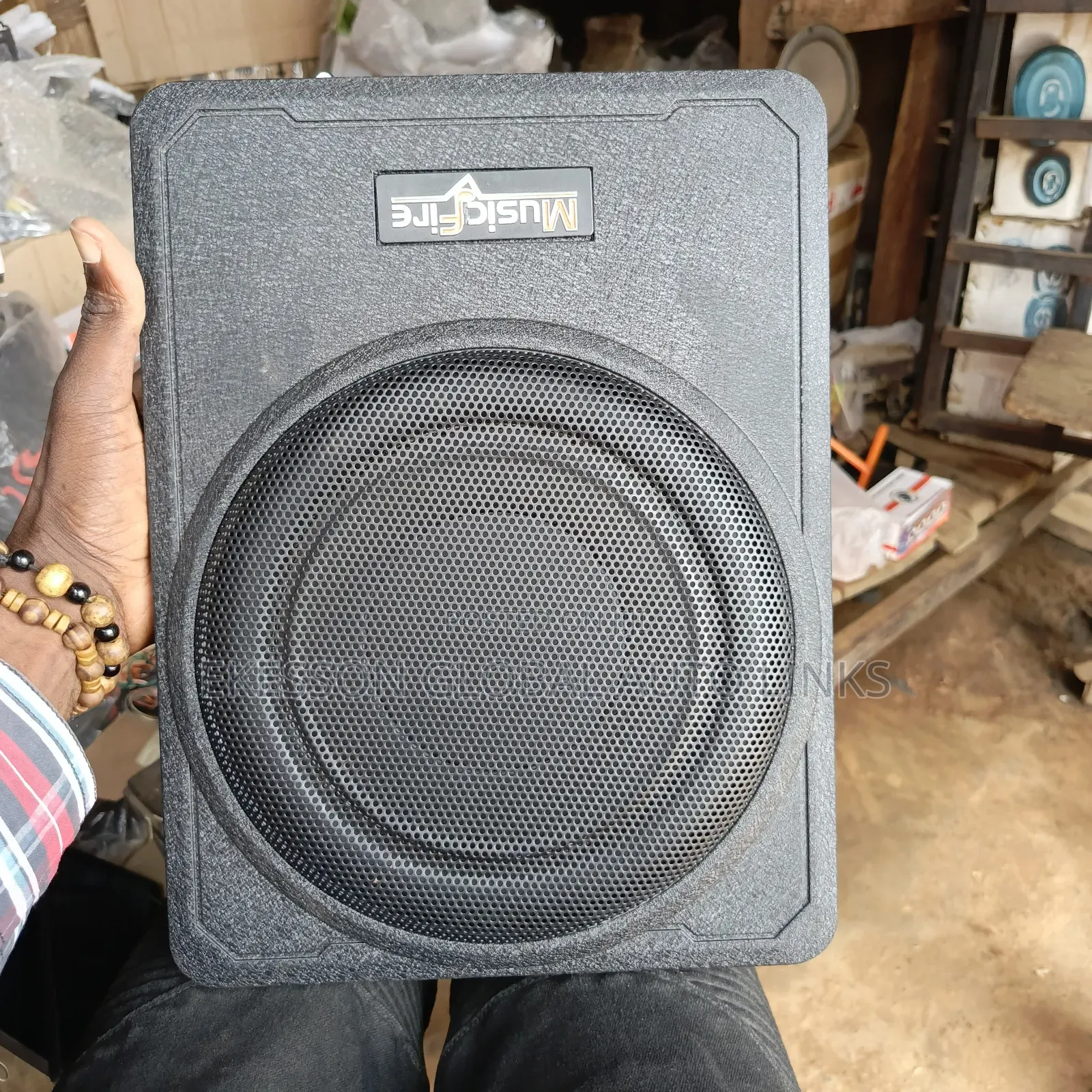 Underseat Active Flat Sub Woofer For Sound Boost
