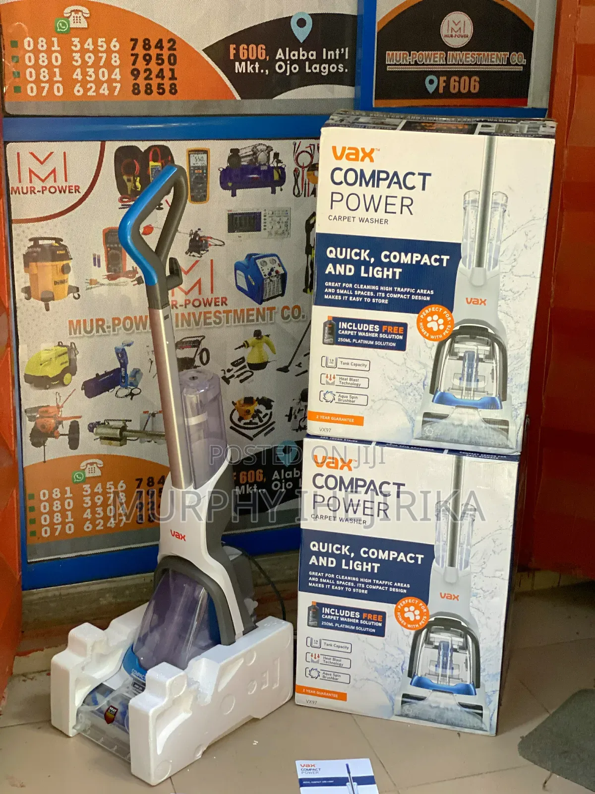 Original Vax Compact Power Carpet Washer and Vacuum Cleaner