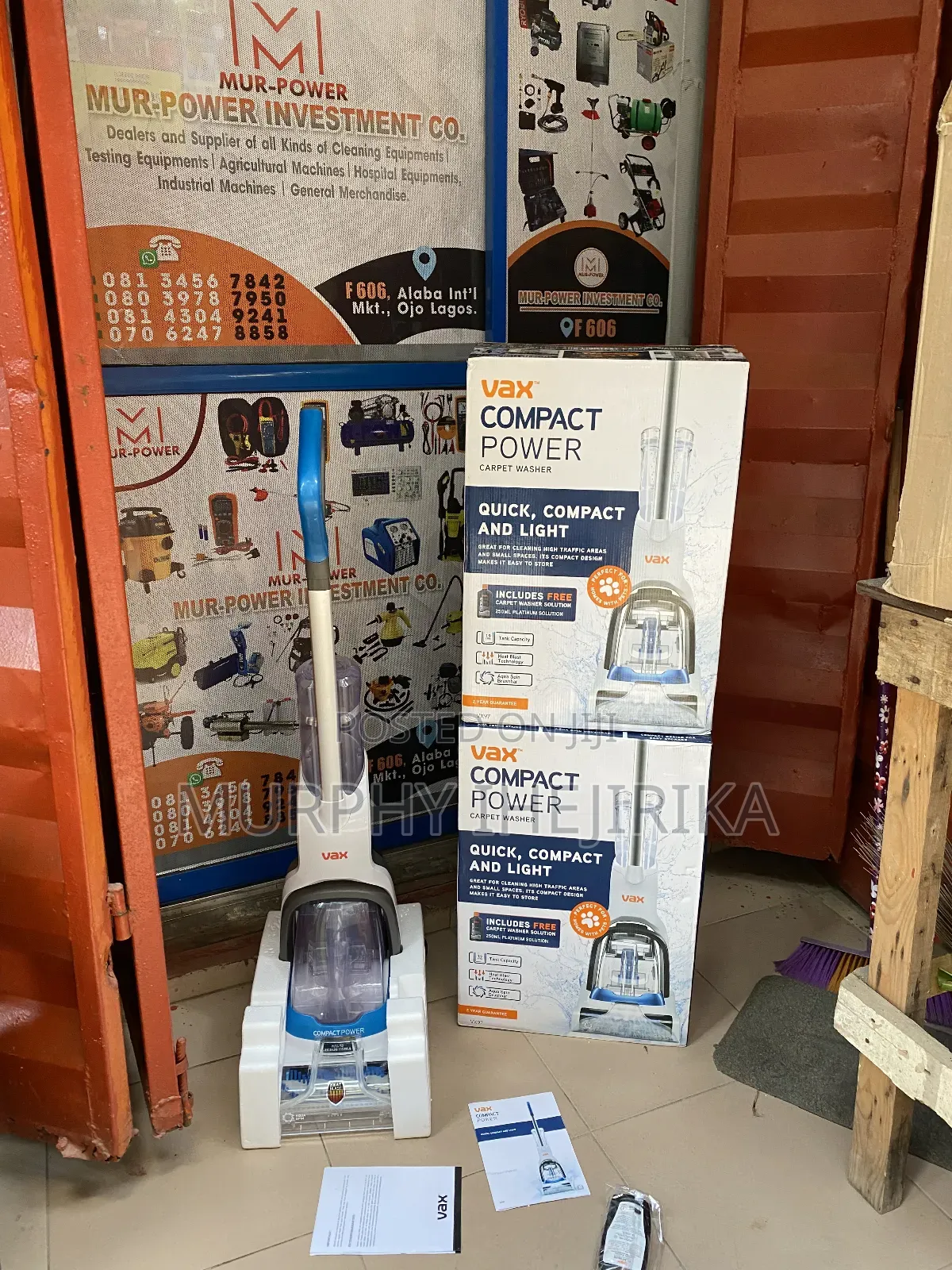 Original Vax Compact Power Carpet Washer and Vacuum Cleaner