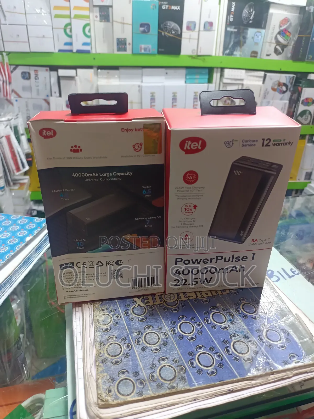Itel 40000mah Power Bank 22.5w