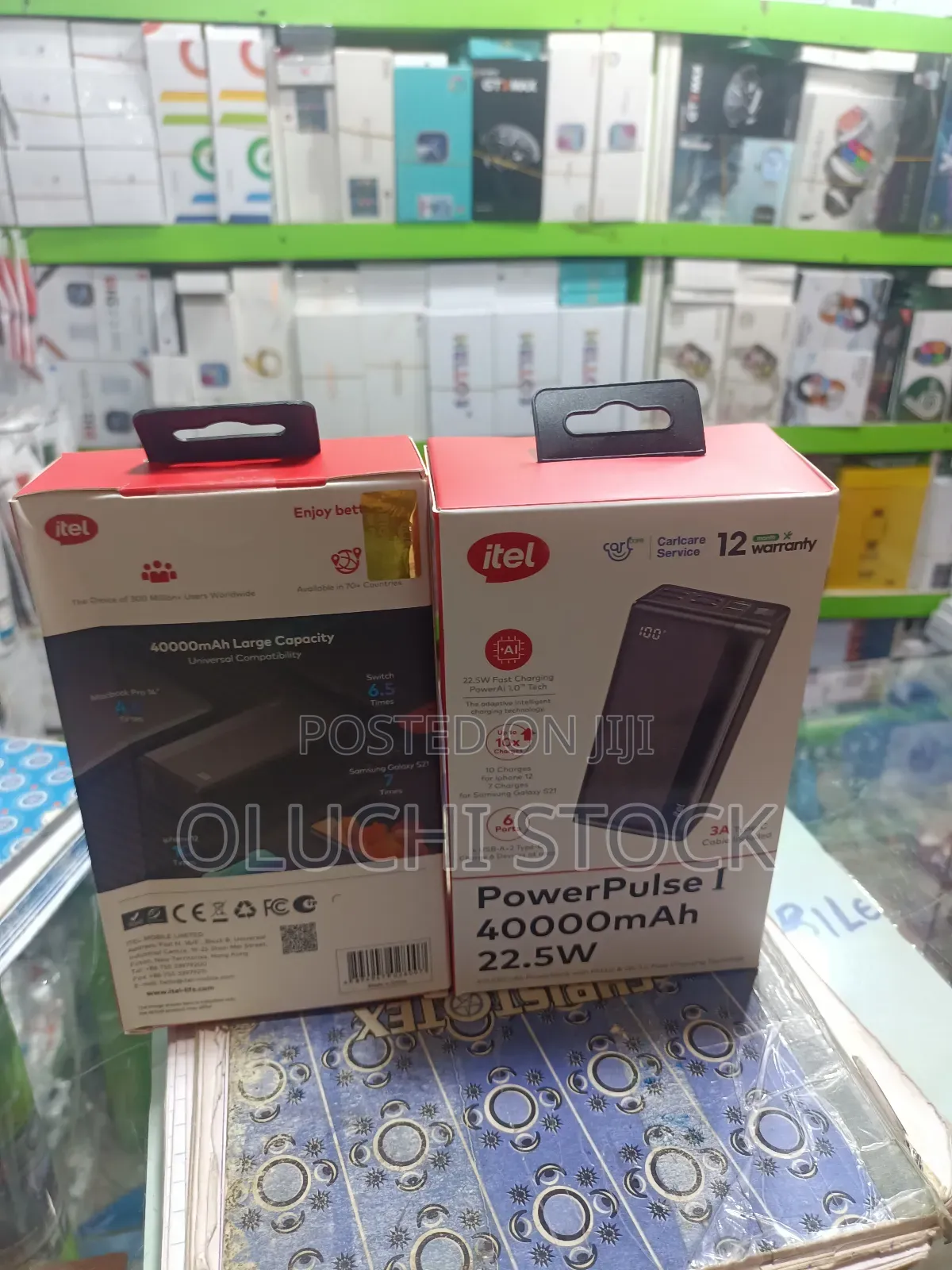 Itel 40000mah Power Bank 22.5w