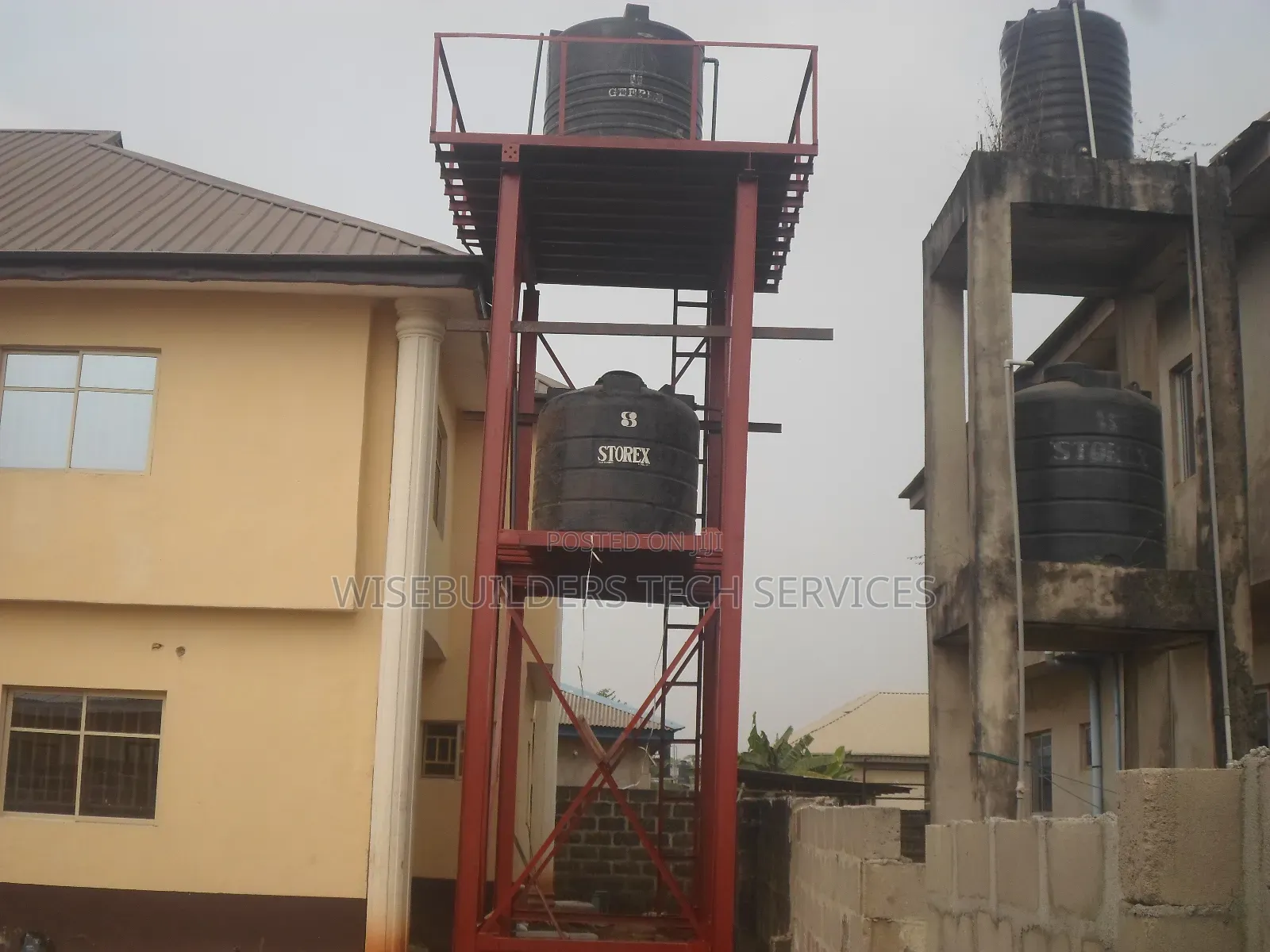 Solidified Water Stanchions