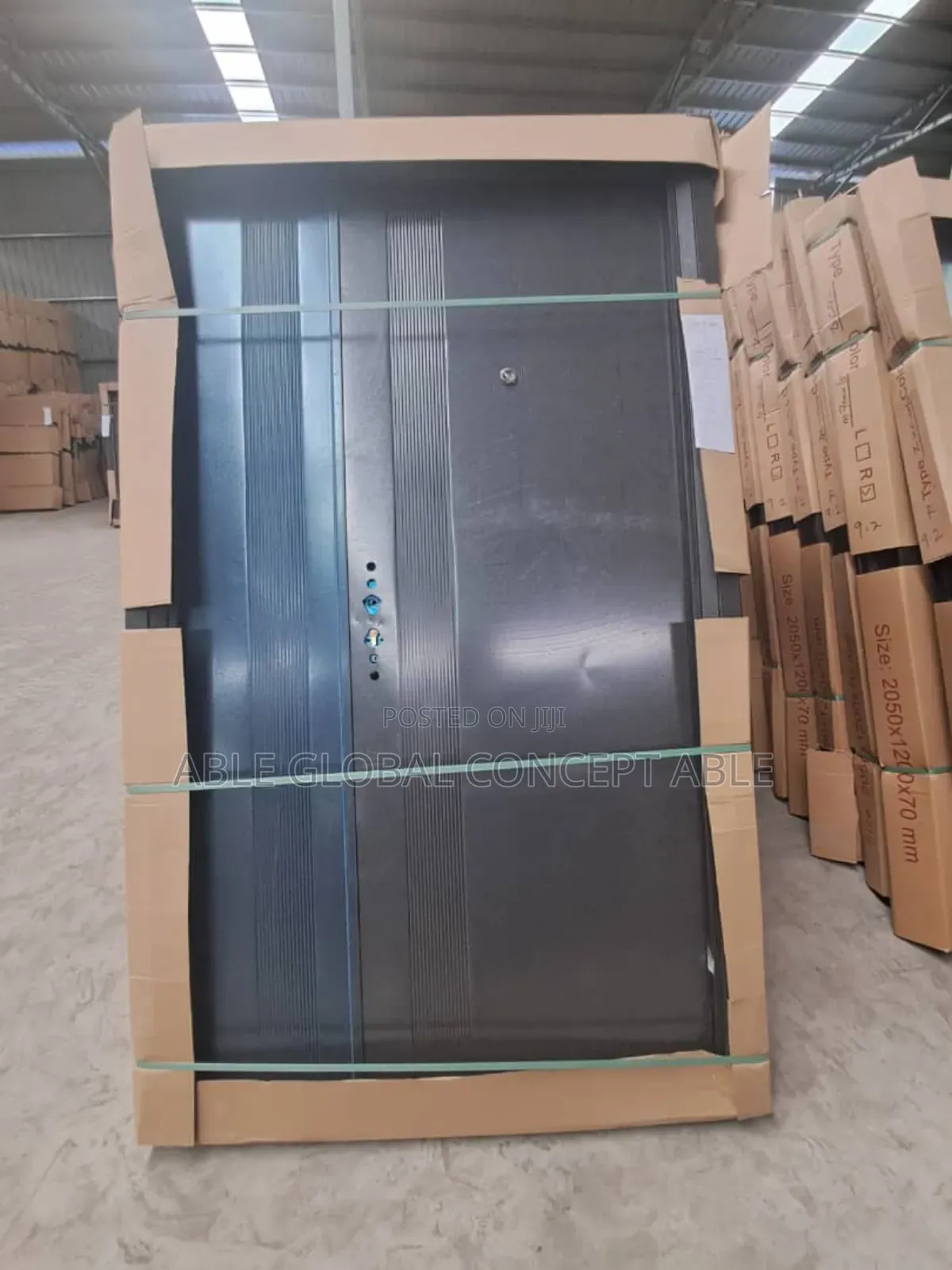 Anti Rust Steel Entrance Door. 4feet