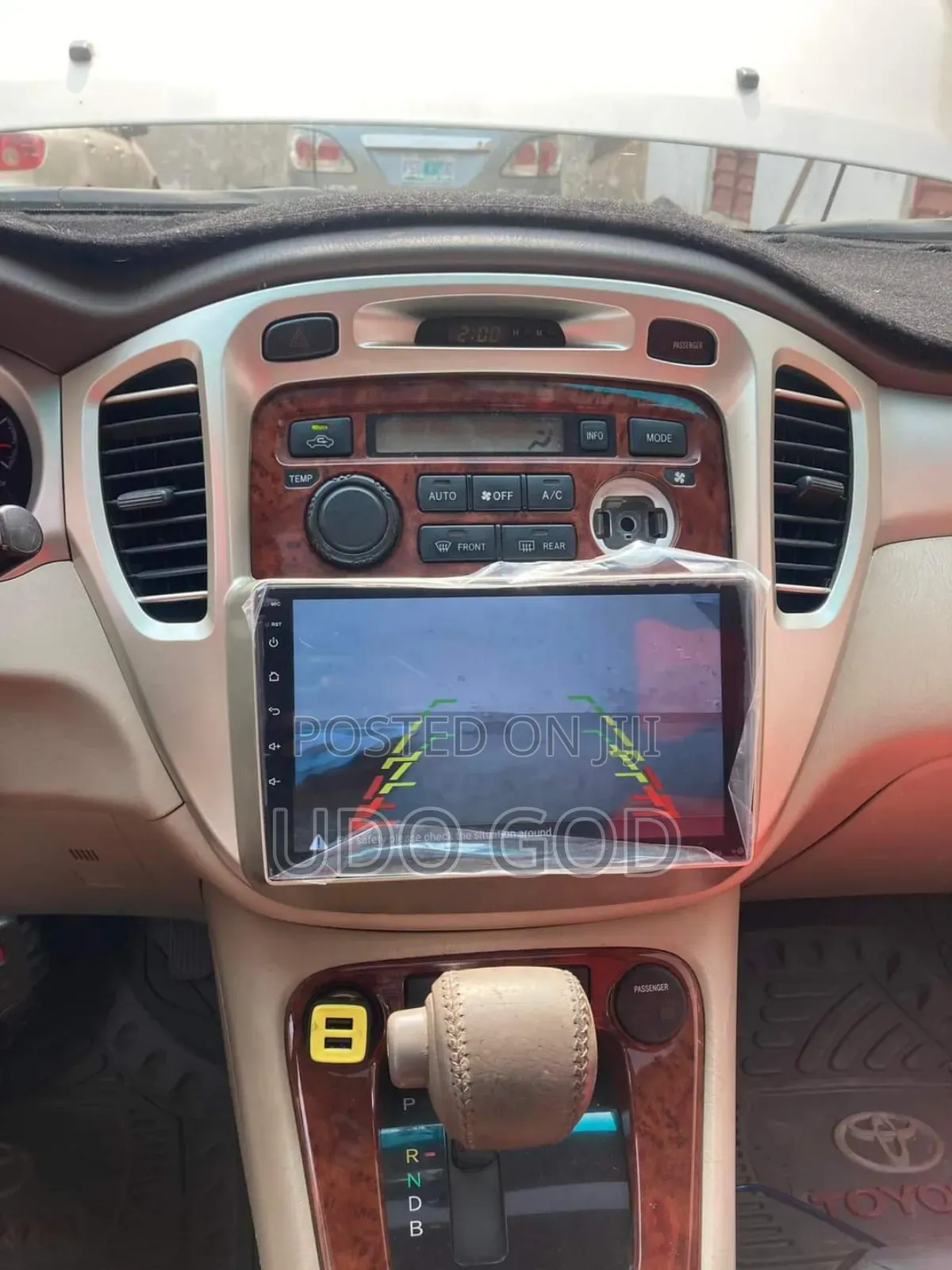 2006 Toyota Highlander Android Screen With Reverse Camera
