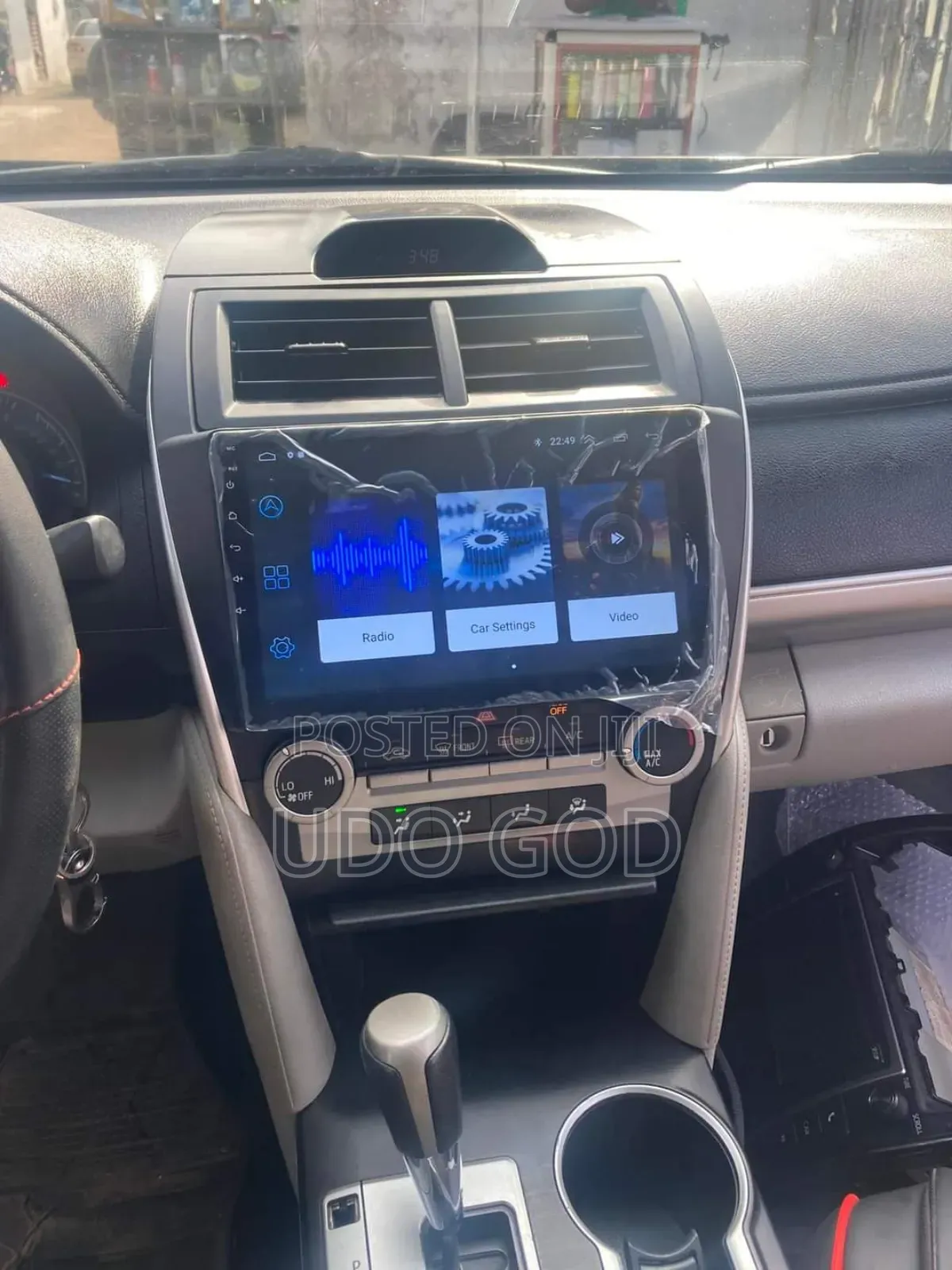 Toyota Camry 2014 Android Screen With Reverse Camera