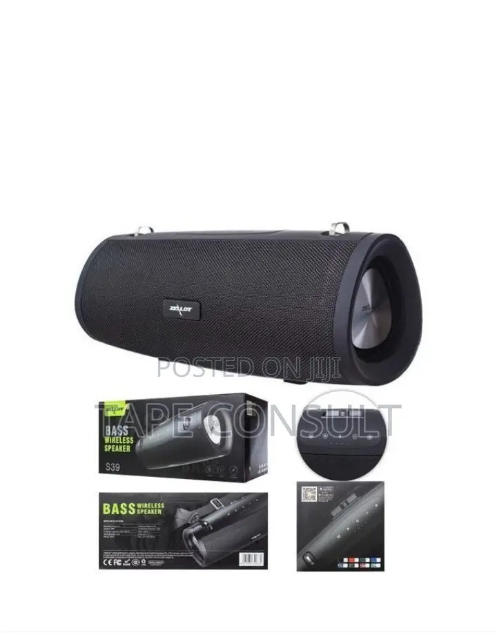 Zealot Bass Wireless Speaker,S39