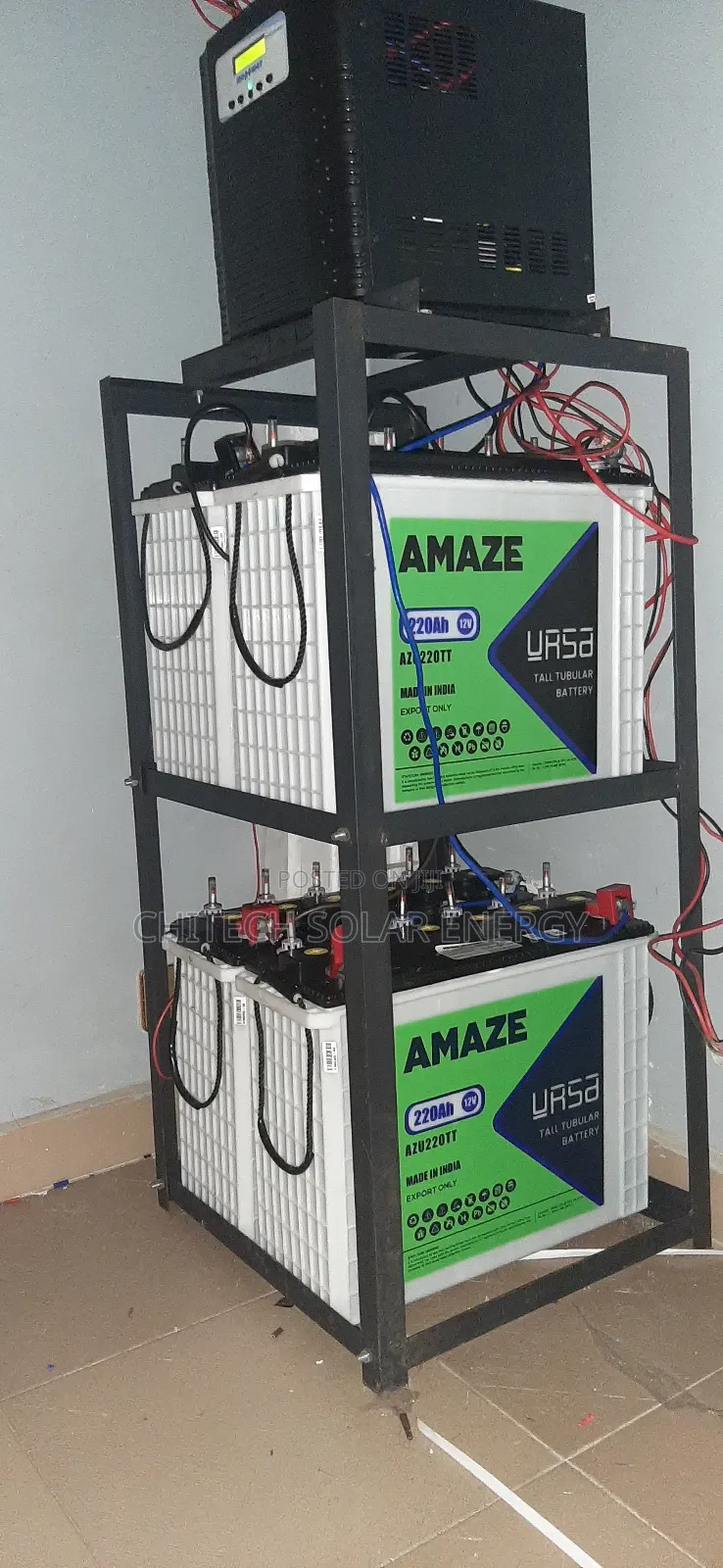 Complete Solar Installation 5kva Inverter Whith 4 Tubular