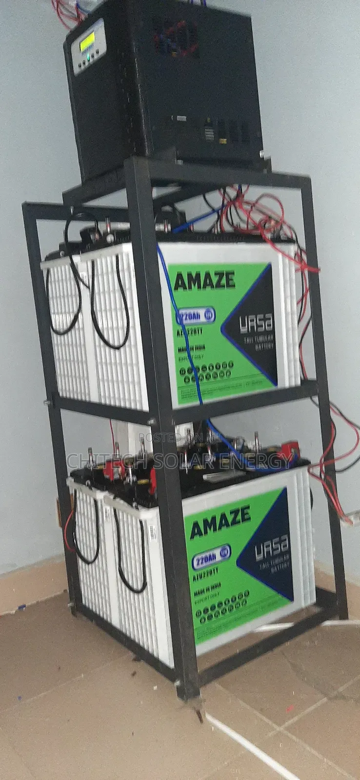 Complete Solar Installation 5kva Inverter Whith 4 Tubular