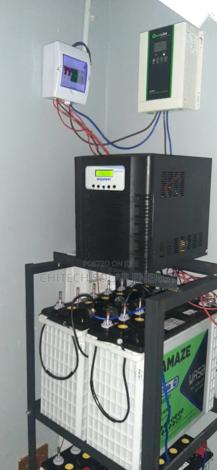 Complete Solar Installation 5kva Inverter Whith 4 Tubular