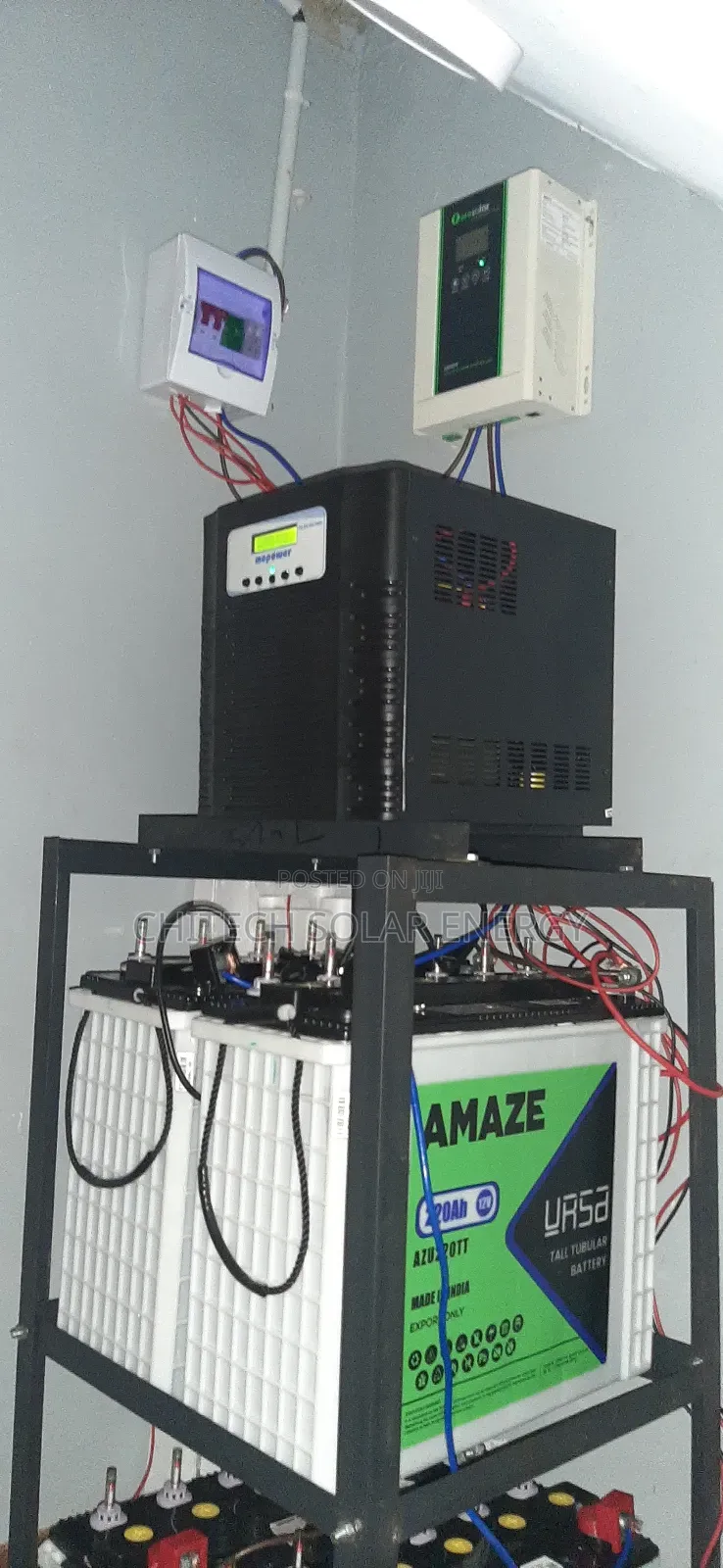 Complete Solar Installation 5kva Inverter Whith 4 Tubular