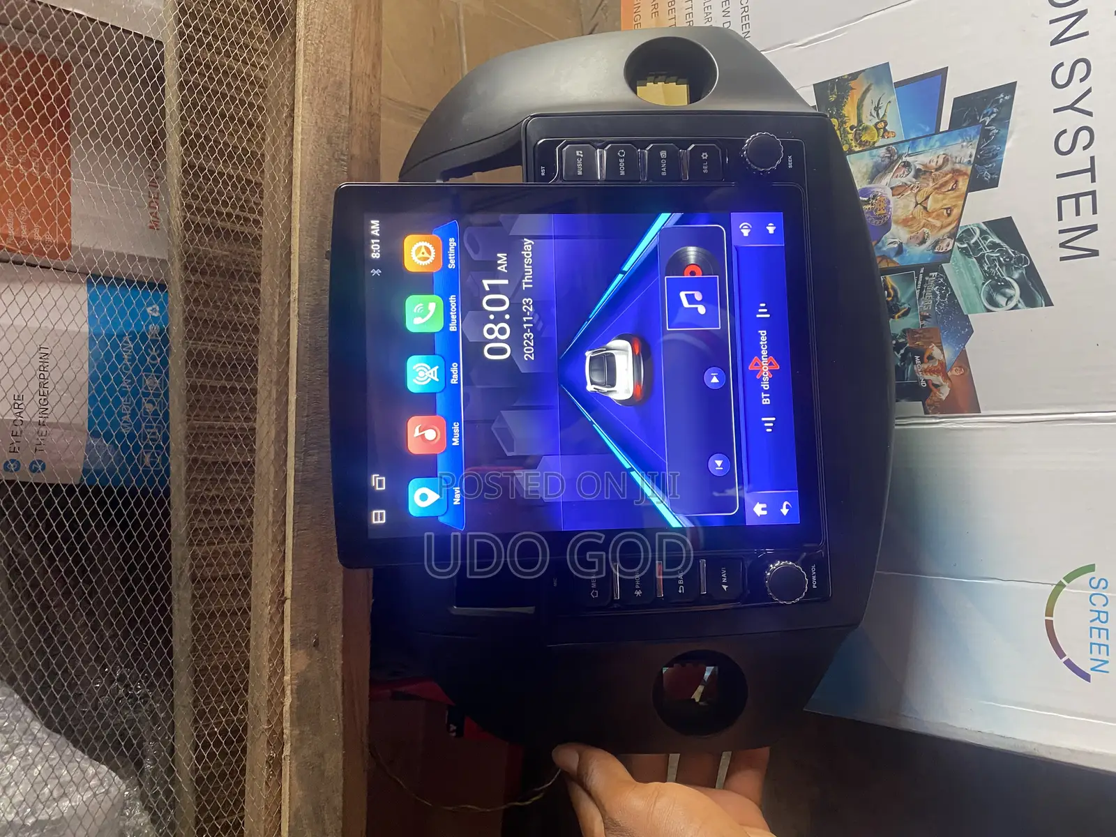 Toyota Rav4 2008 Tesla Android Screen