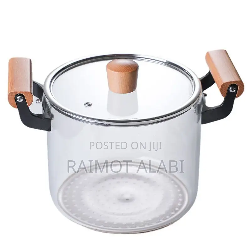 Borosilicate Glass Pot