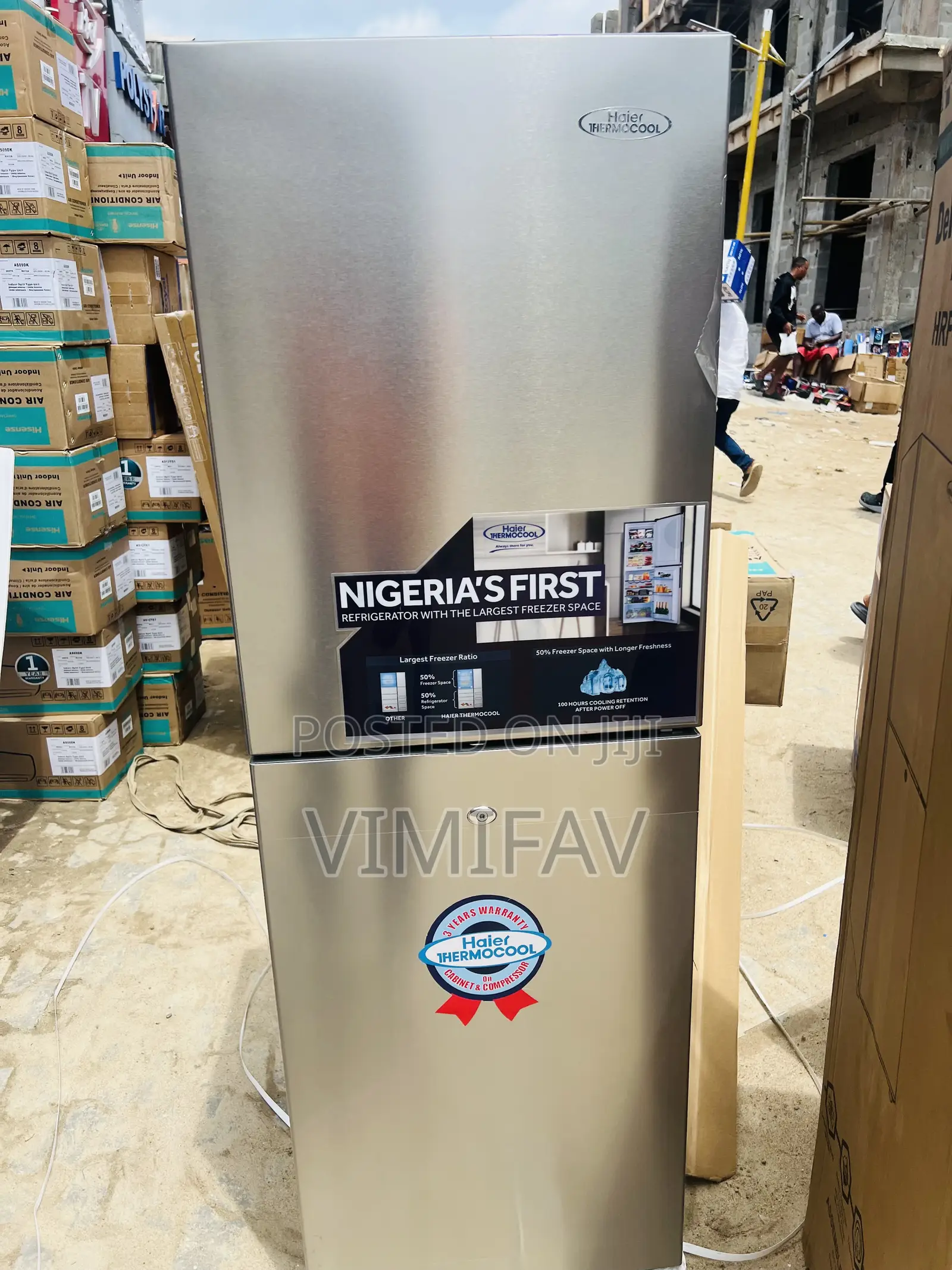 Theromcool Inverter Double Door Standing Fridge Model 250
