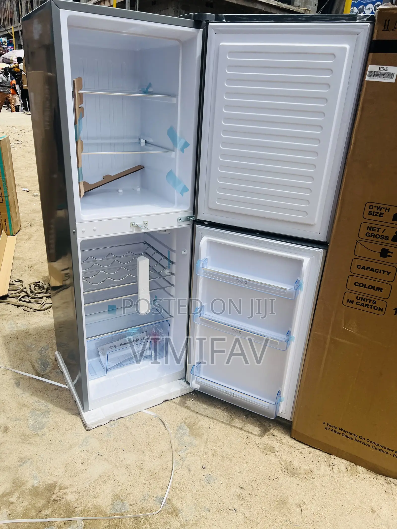 Theromcool Inverter Double Door Standing Fridge Model 250