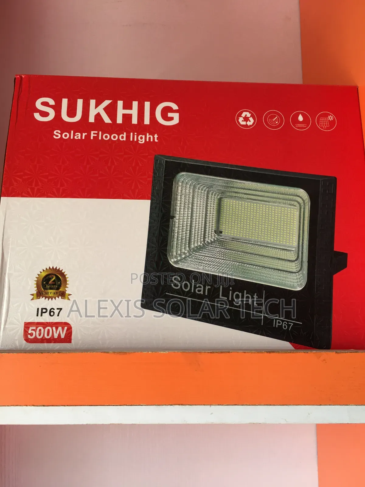 500w Sukhig Solar Flood Light