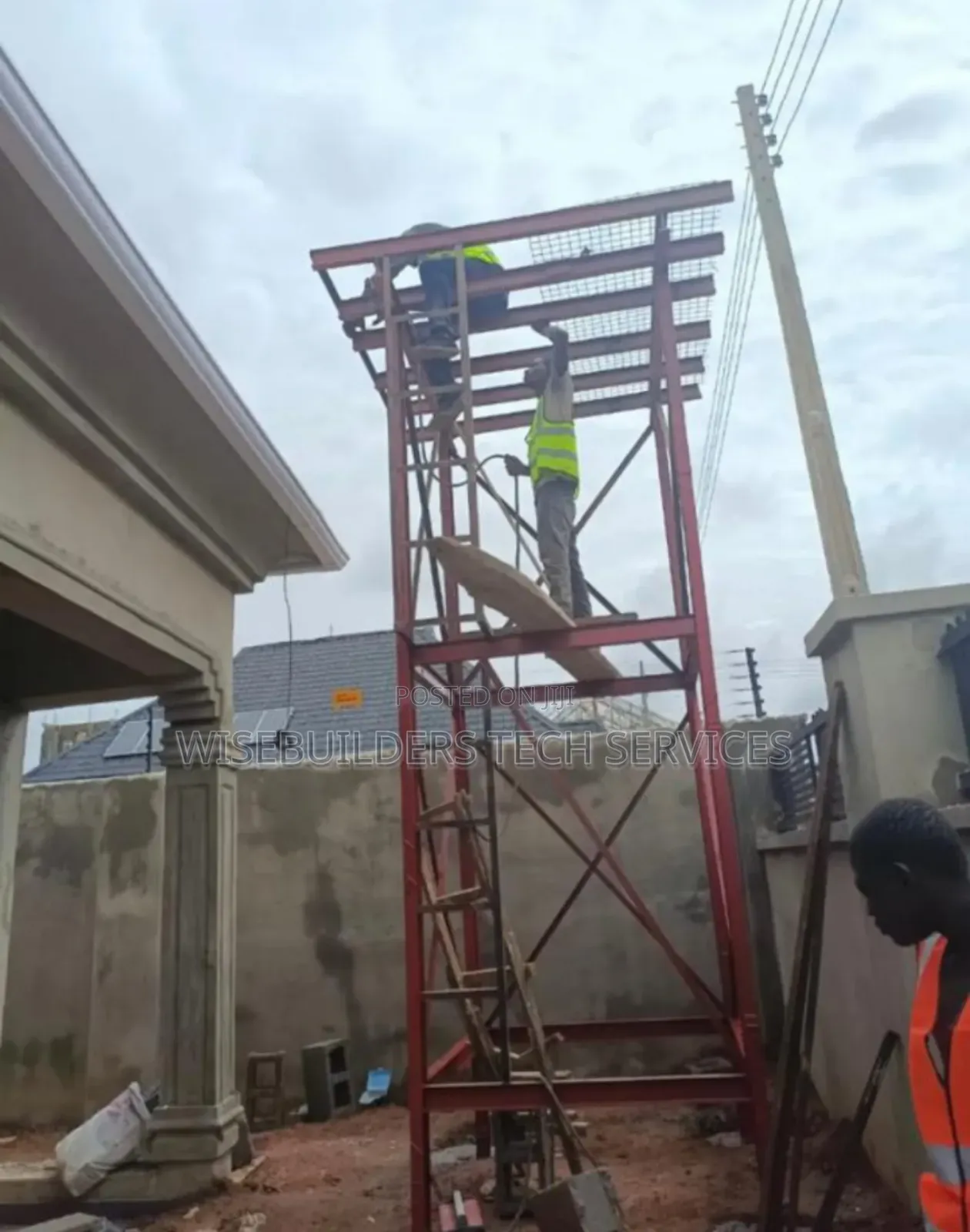 Water Storage Tank Stand