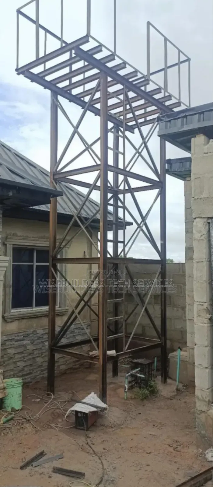 Water Storage Tank Stand
