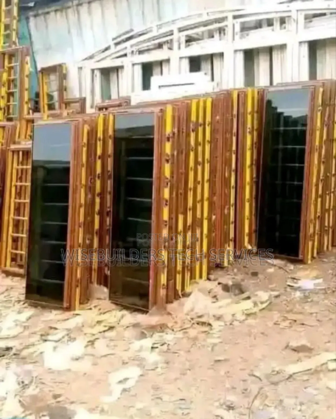 Frameless Window With Net and Burglary