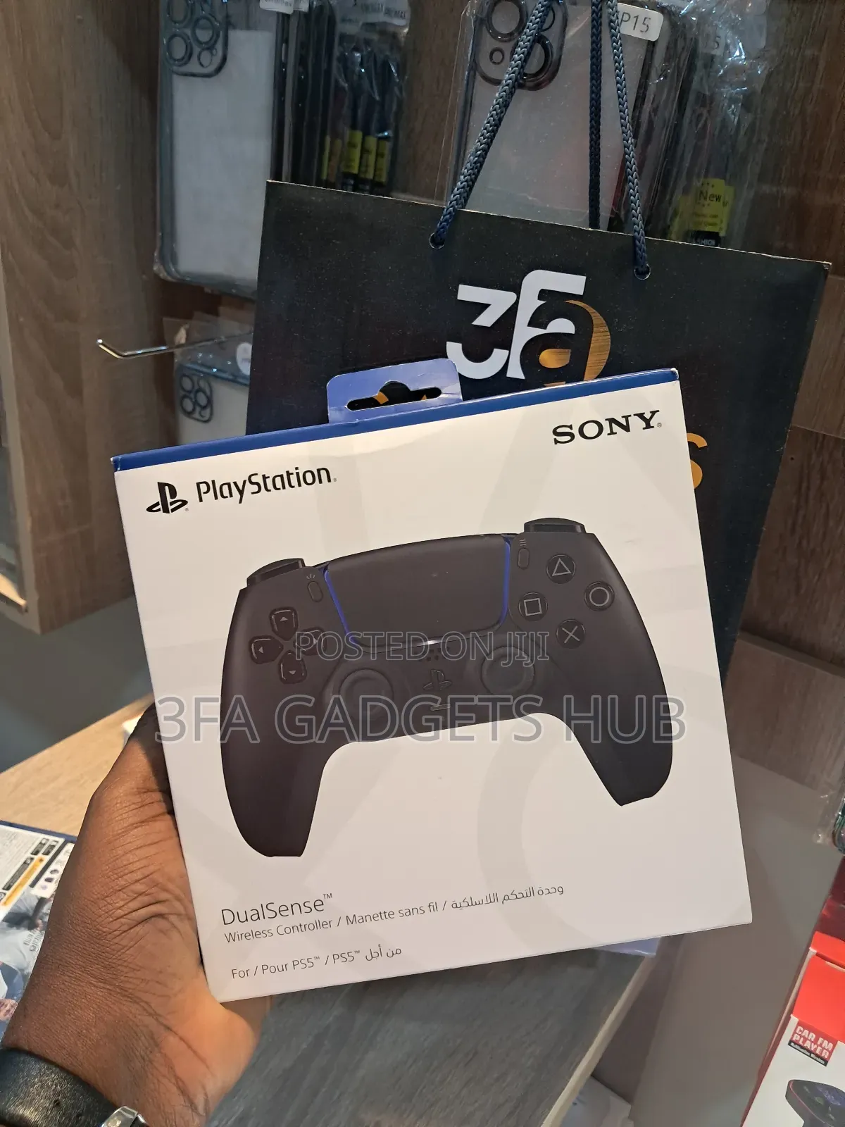 Black Colour Play Station 5 Pad