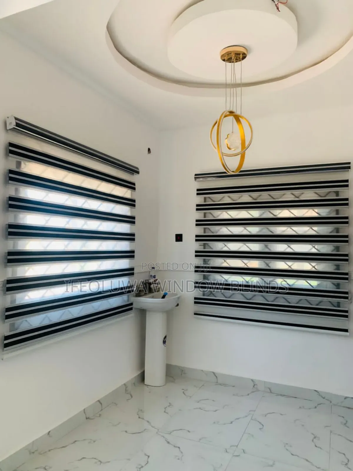 Black and White Day and Night Blinds