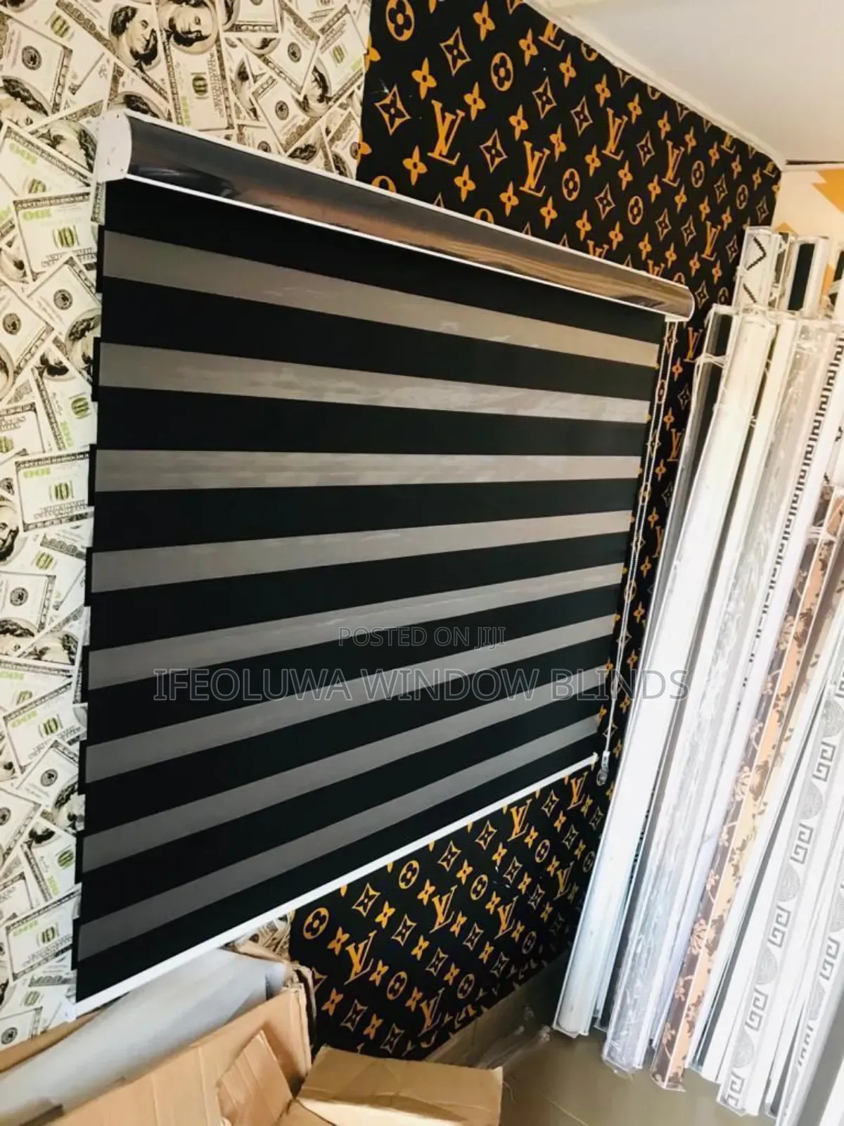 Black and White Day and Night Blinds