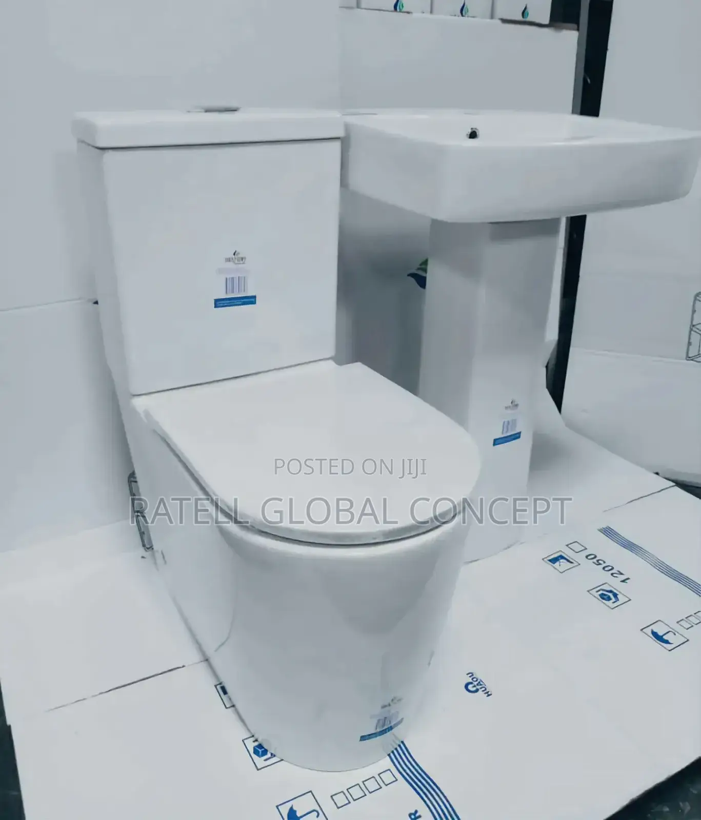 Harmony Executive Toilet Set (Stuggert)