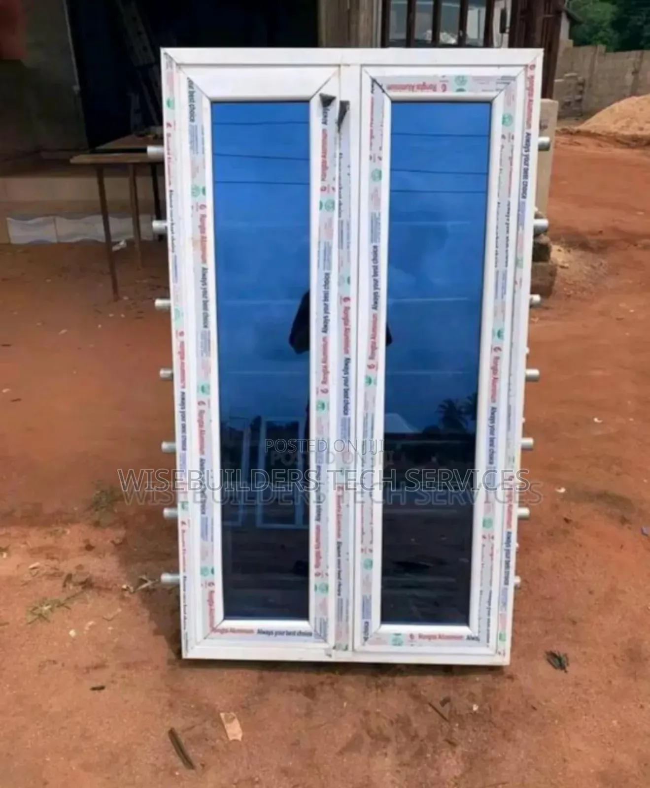 Aluminum Casement Window With Net