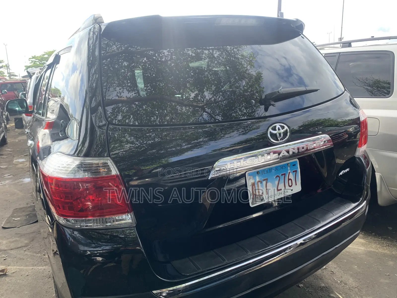 Toyota Highlander Limited 3.5l 4WD 2013 Black