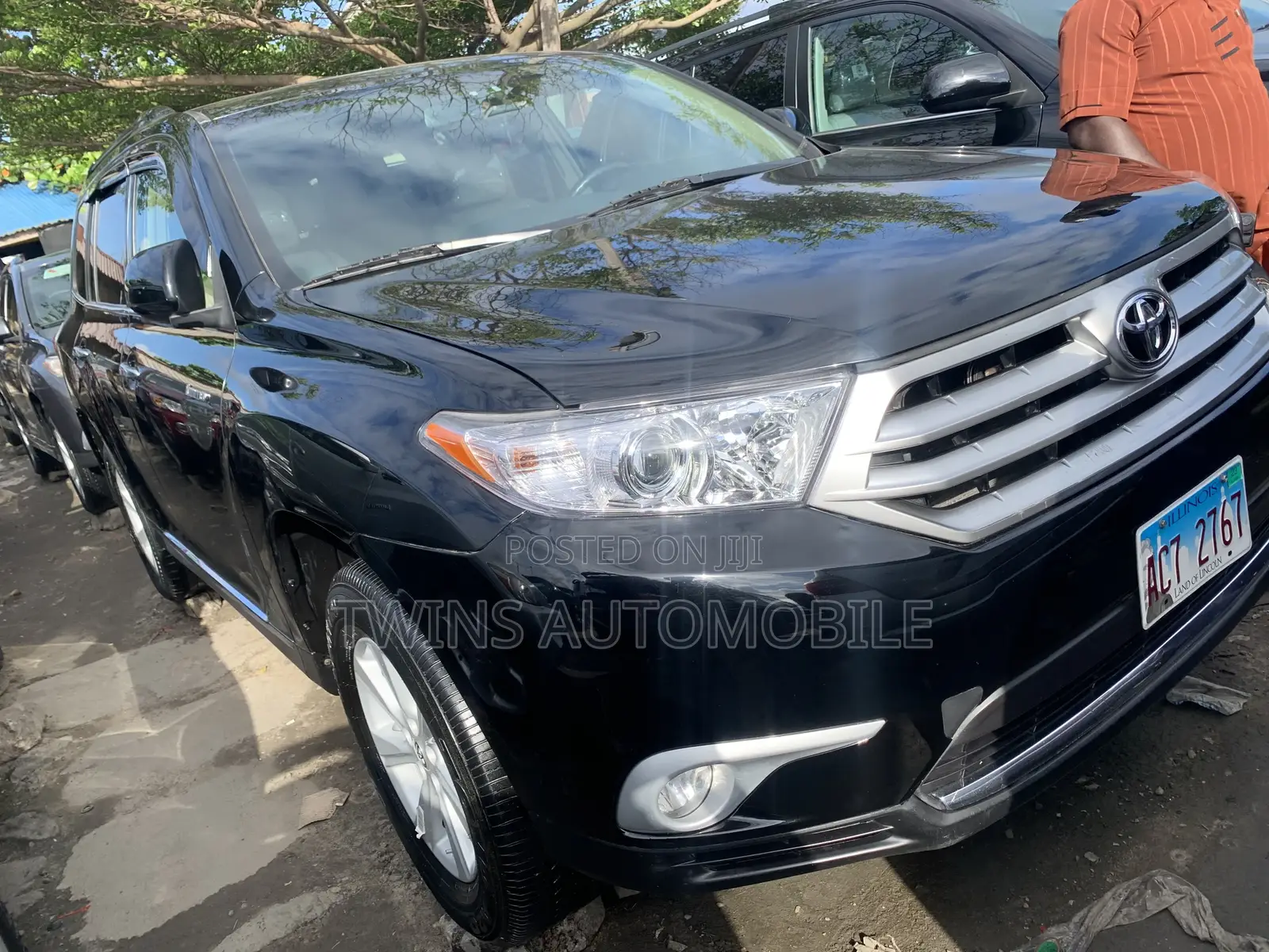 Toyota Highlander Limited 3.5l 4WD 2013 Black