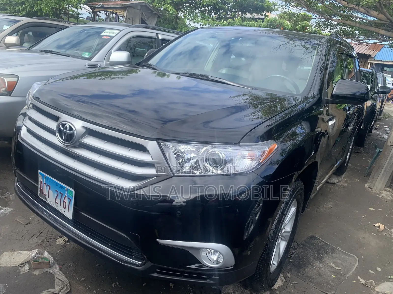 Toyota Highlander Limited 3.5l 4WD 2013 Black