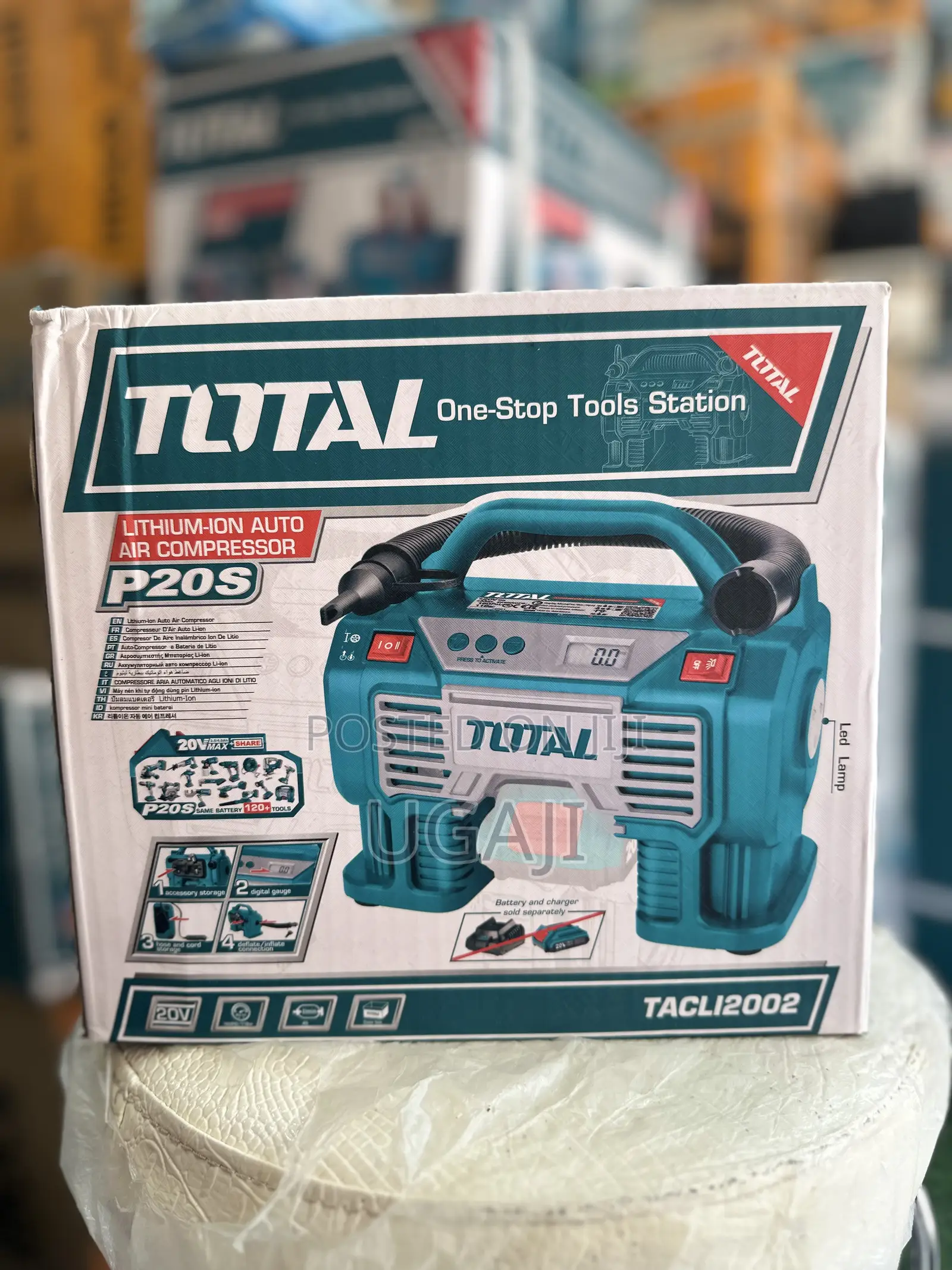 20v Total Auto Air Compressor