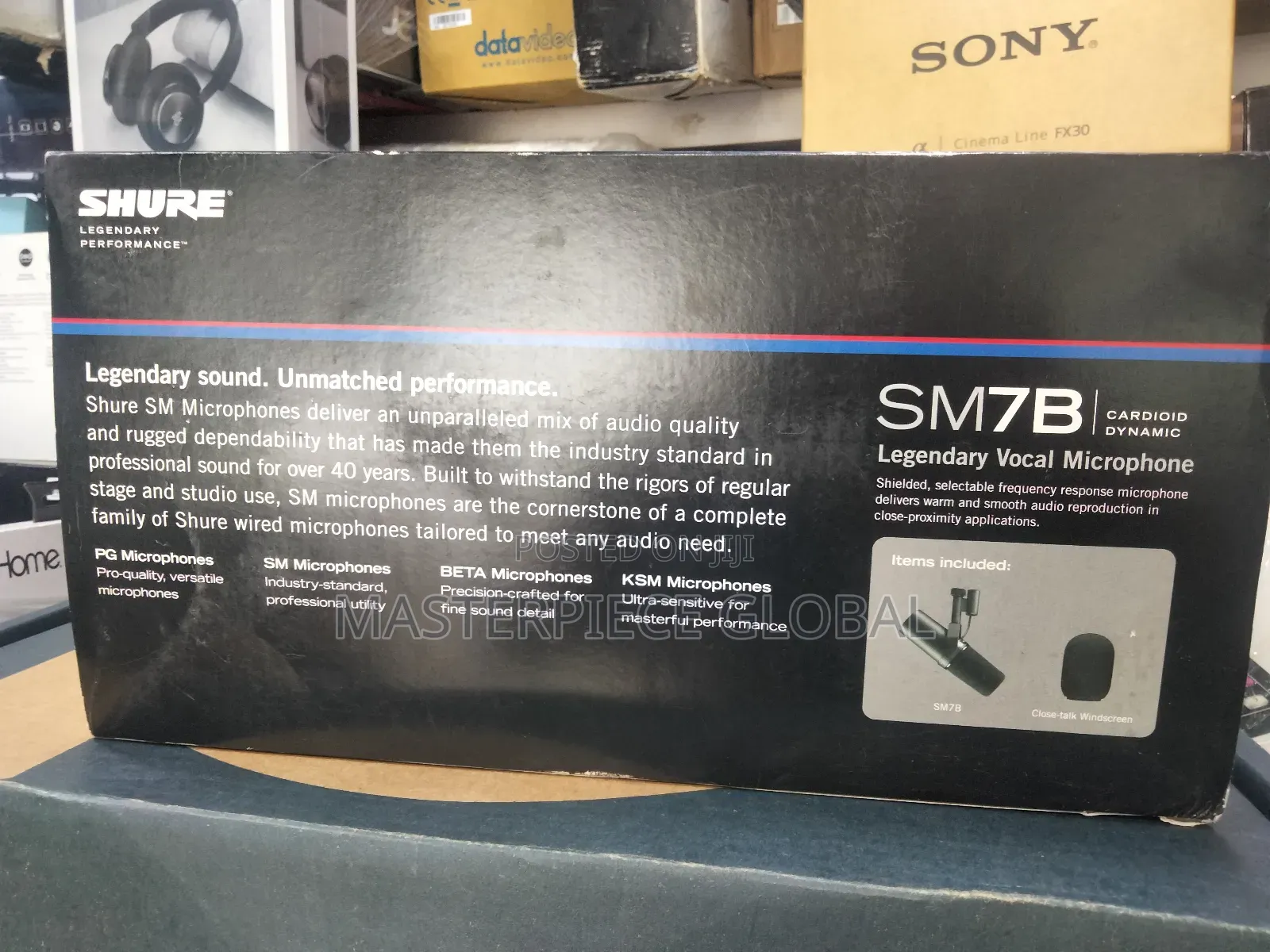 Shure Sm7b Studio Microphone