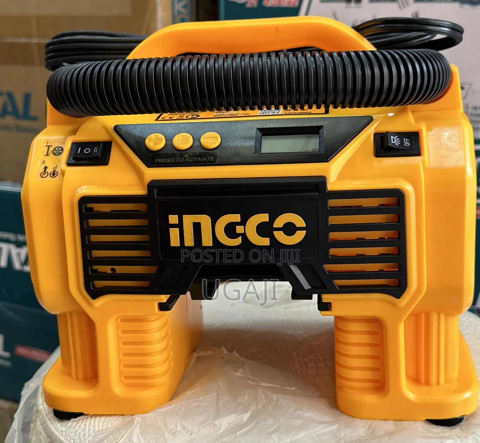 20v Ingco Auto Air Compressor