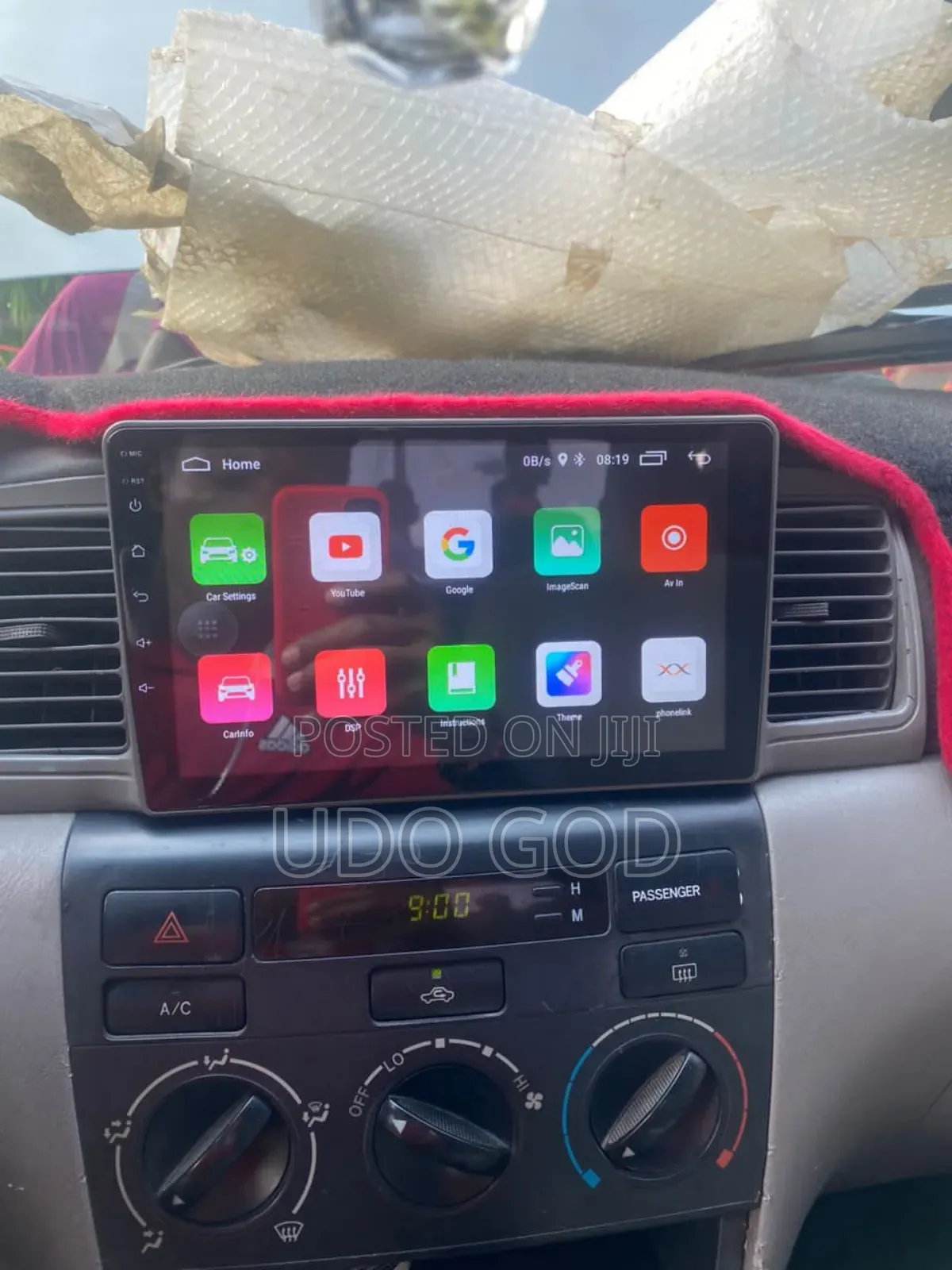 2003 Toyota Corolla Android Screen