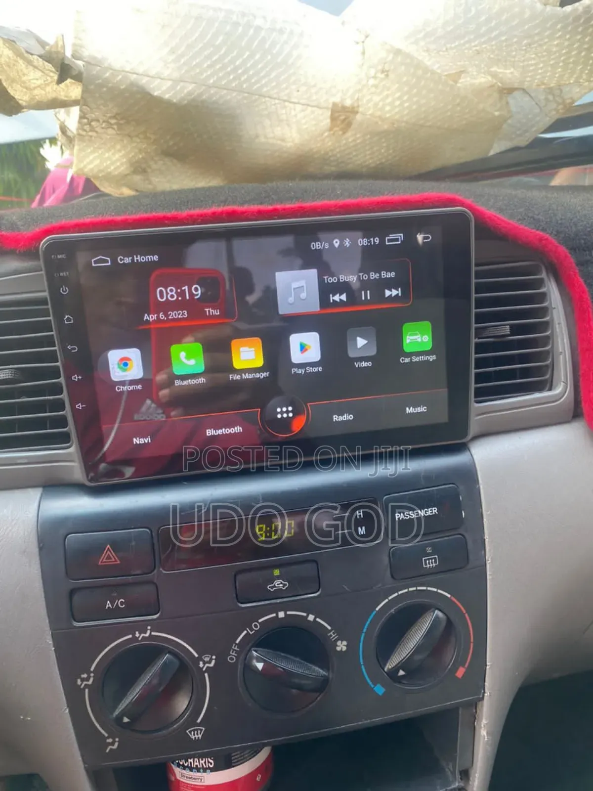 2003 Toyota Corolla Android Screen