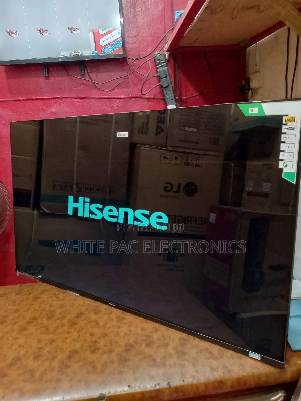 2025>New Original>Hisense 55"Inch Smart Tv Android Flameless