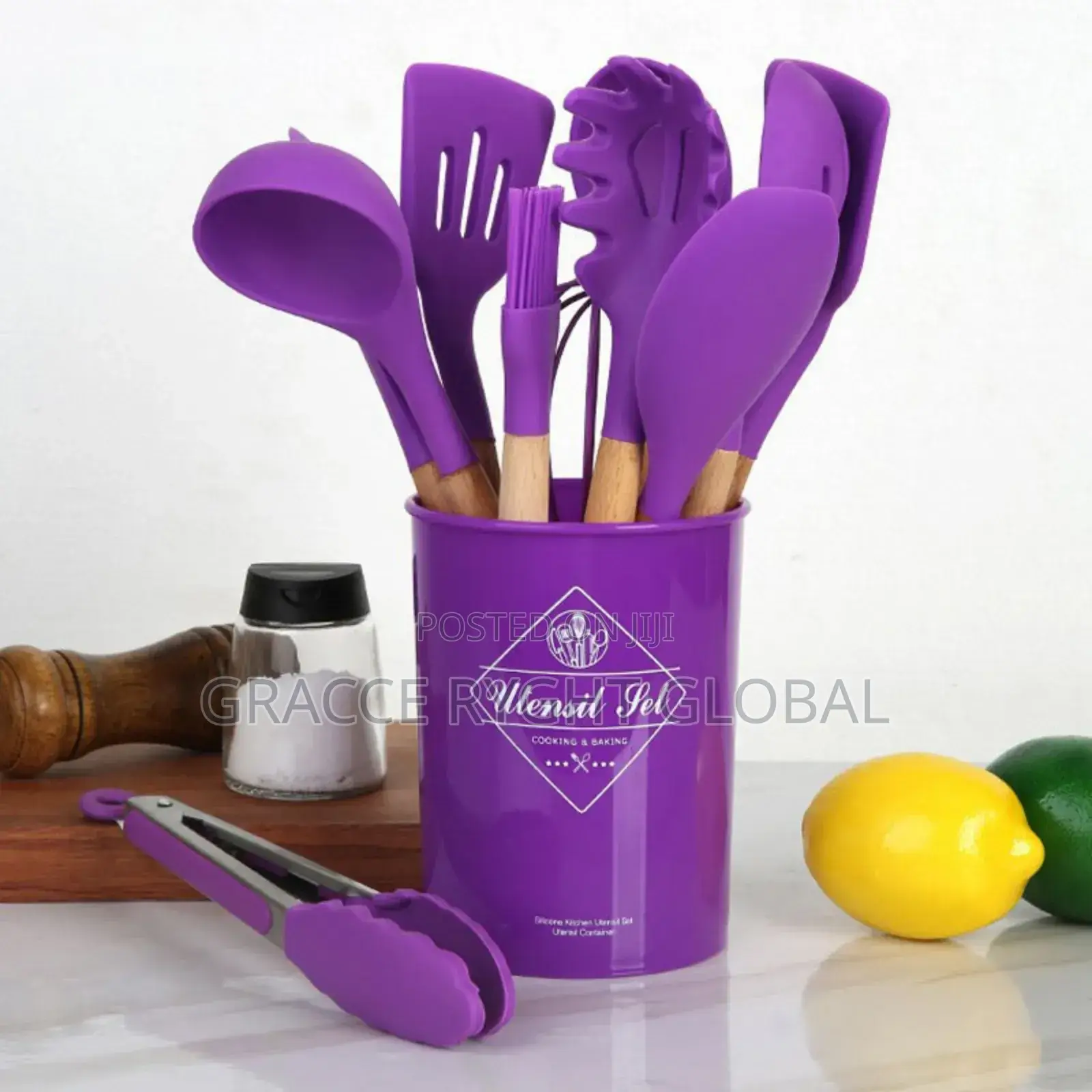 12pcs Silicone Nonstick Spoon Set