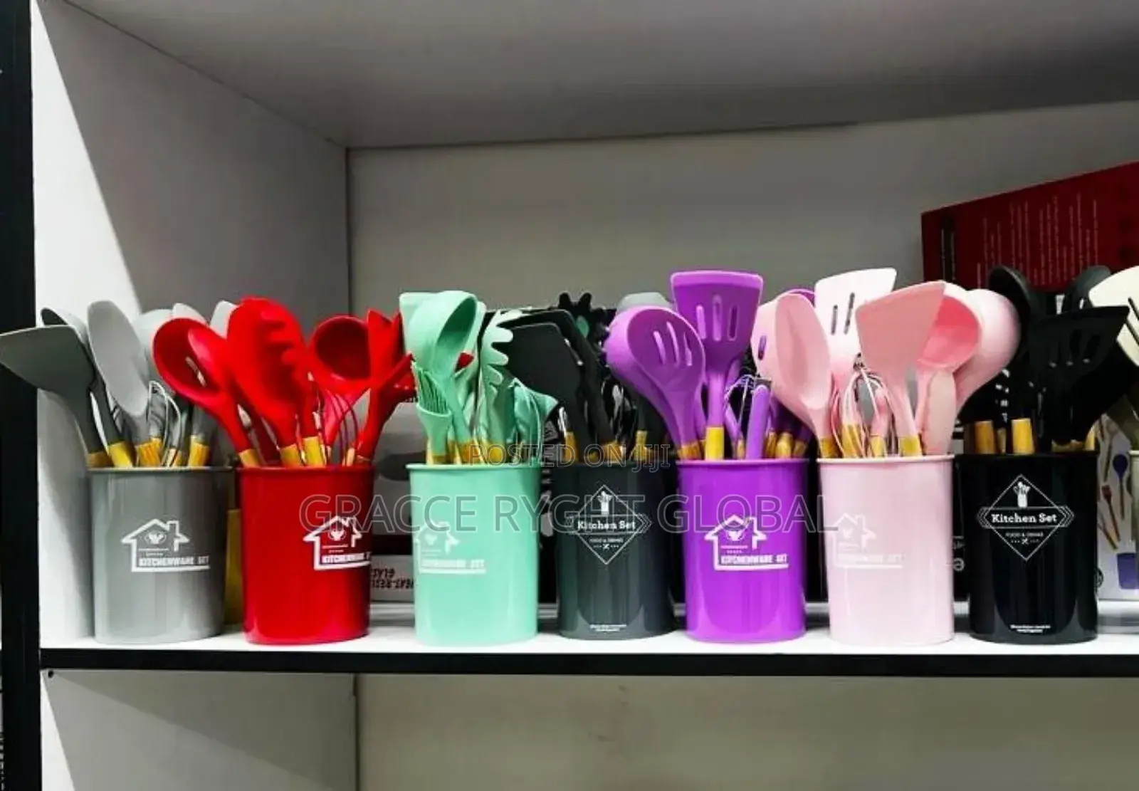 12pcs Silicone Nonstick Spoon Set
