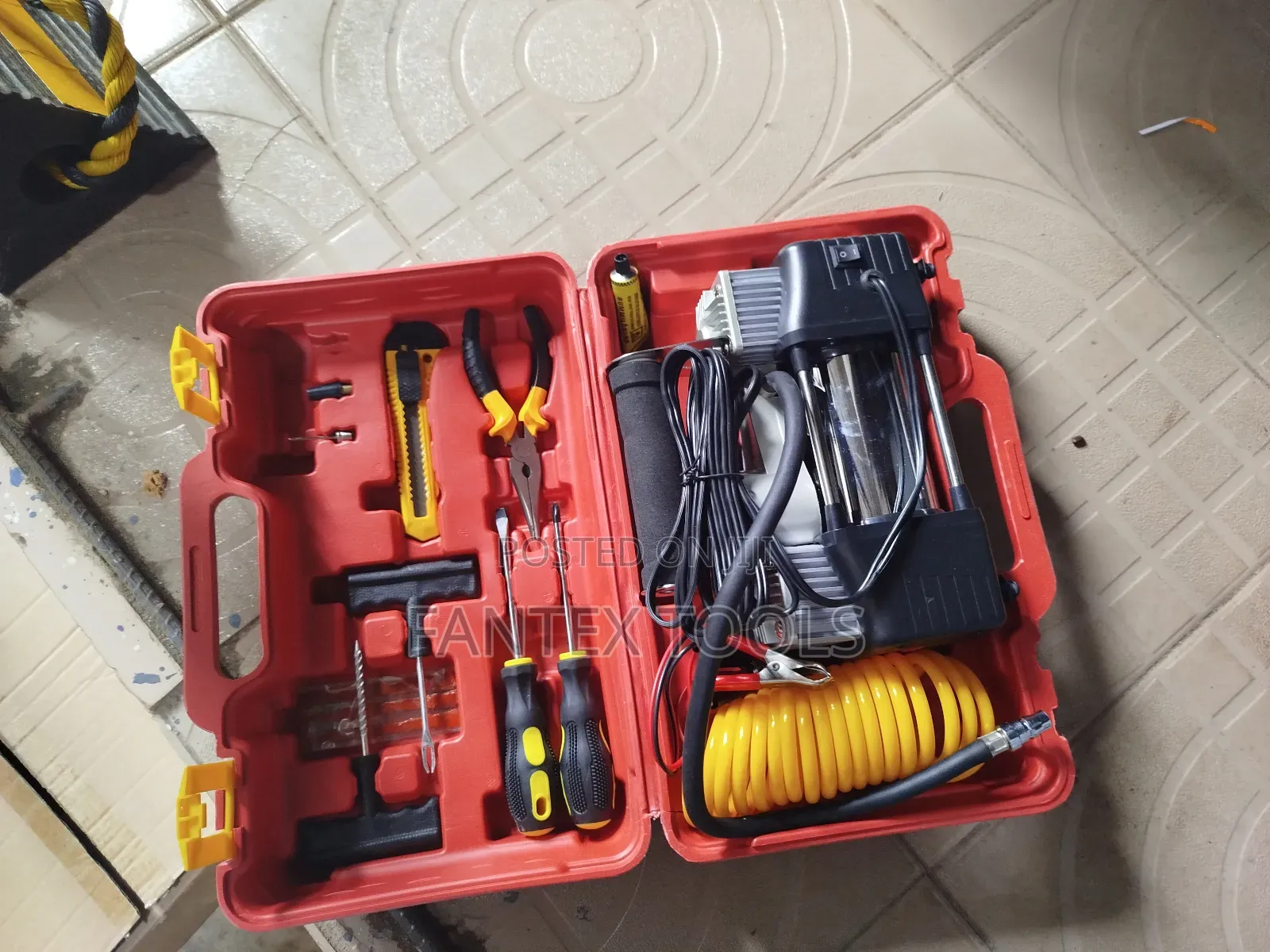 Tire Inflator Machine.
