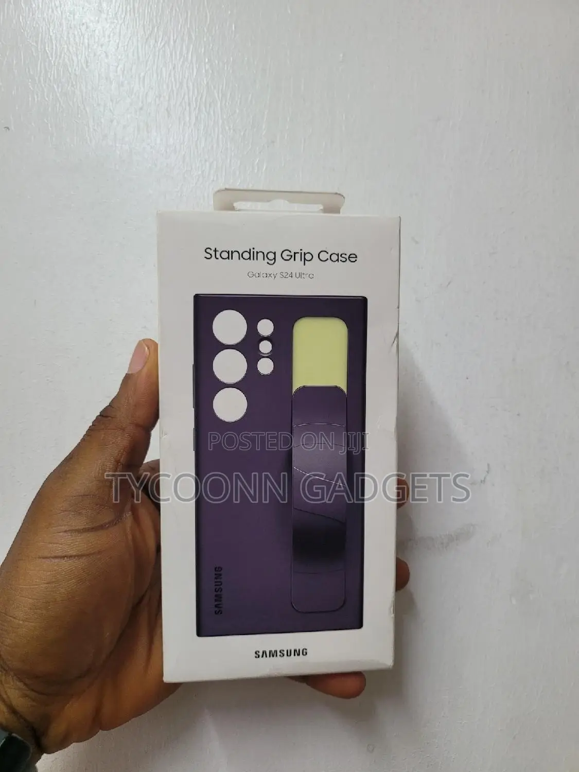 Official Standing Grip Case for Samsung Galaxy S24 Ultra 5G