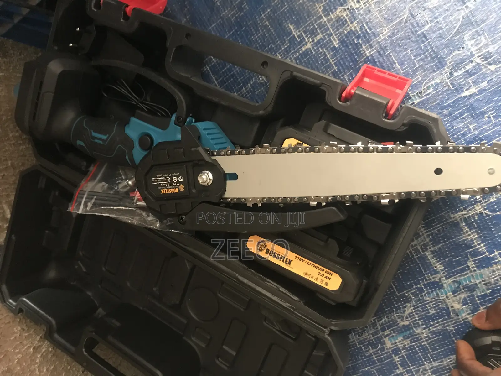 Lithium Electric Tools Chain Saw 36v With 2 Battery