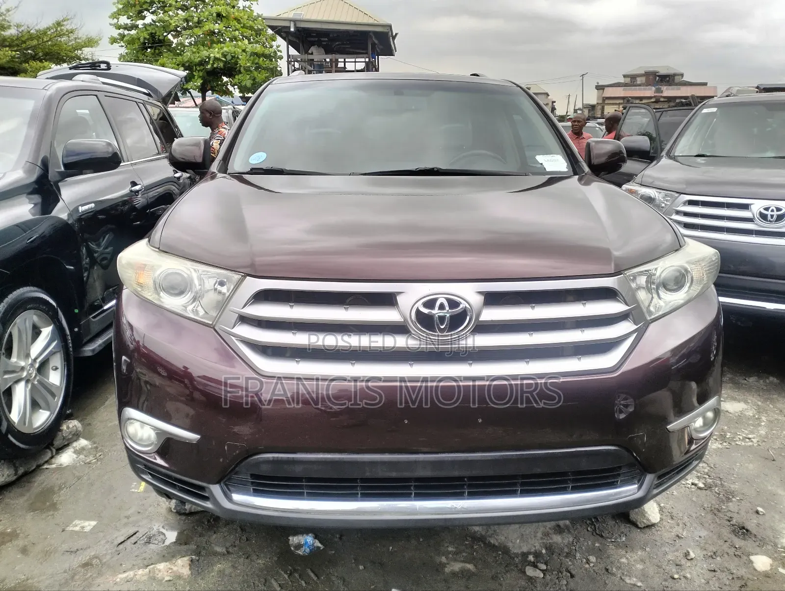 Toyota Highlander Limited 3.5l 4WD 2013 Burgundy