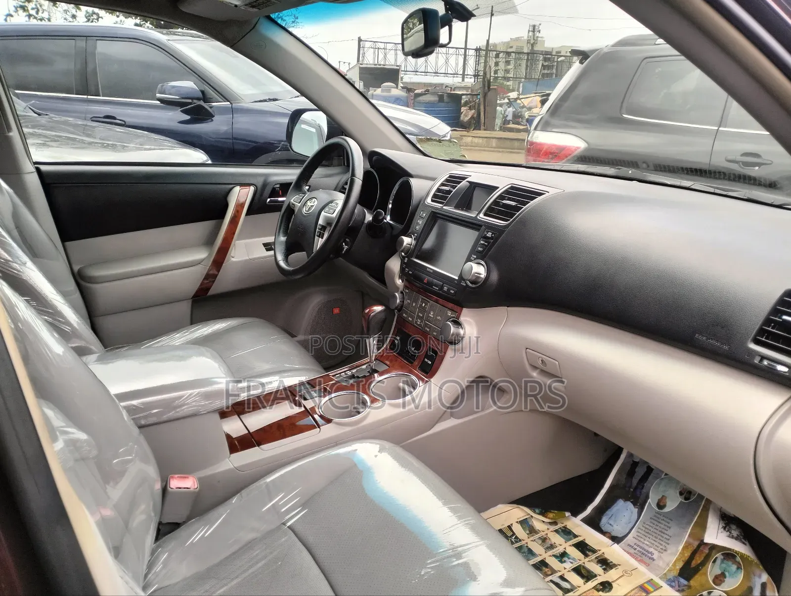 Toyota Highlander Limited 3.5l 4WD 2013 Burgundy