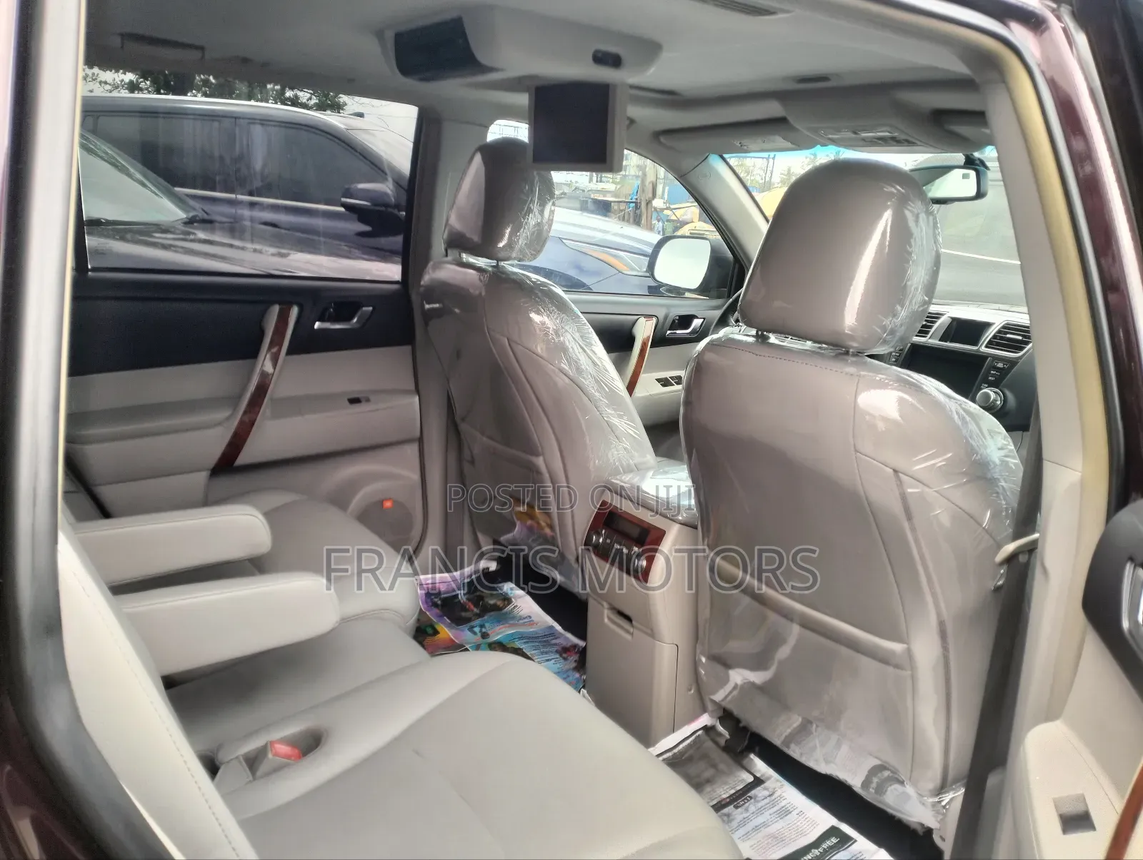 Toyota Highlander Limited 3.5l 4WD 2013 Burgundy