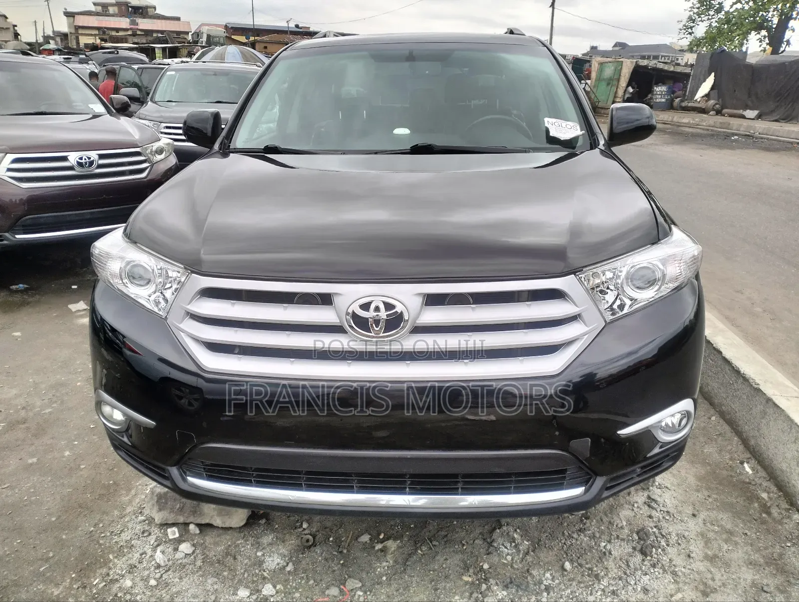 Toyota Highlander 2012 Black